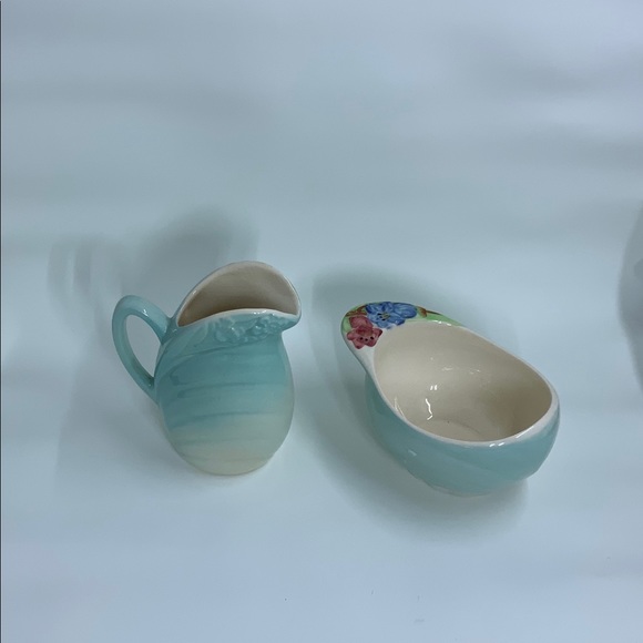 Vintage Staffordshire Pottery Hand Painted - Picture 2 of 4